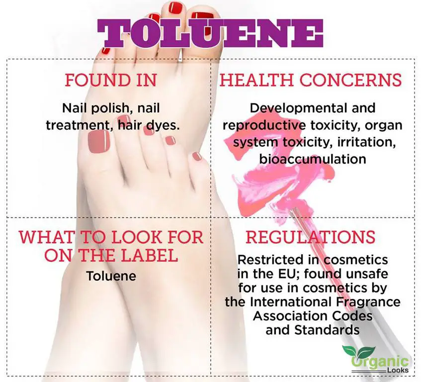 toluene in cosmetics
