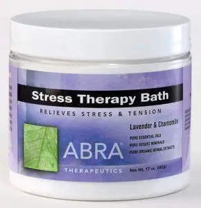 Abra Stress Therapy Sea Salt Bath Lavender, Chamomile