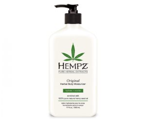 Natural Hemp Seed Oil Body Moisturizer with Shea Butter and Ginseng