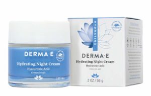 DERMA E Hydrating Night Cream with Hyaluronic Acid