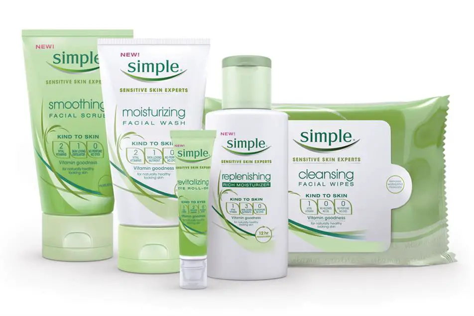 Simple by Unilever Line of Products