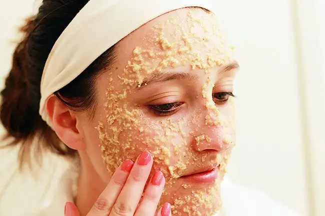 oatmeal as a natural exfoliator