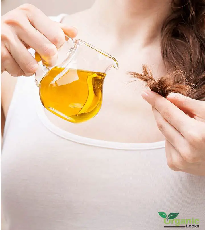 olive oil Cures split ends