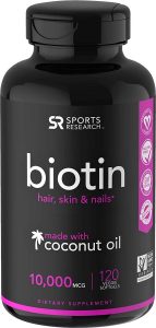 Biotin with Organic Coconut Oil